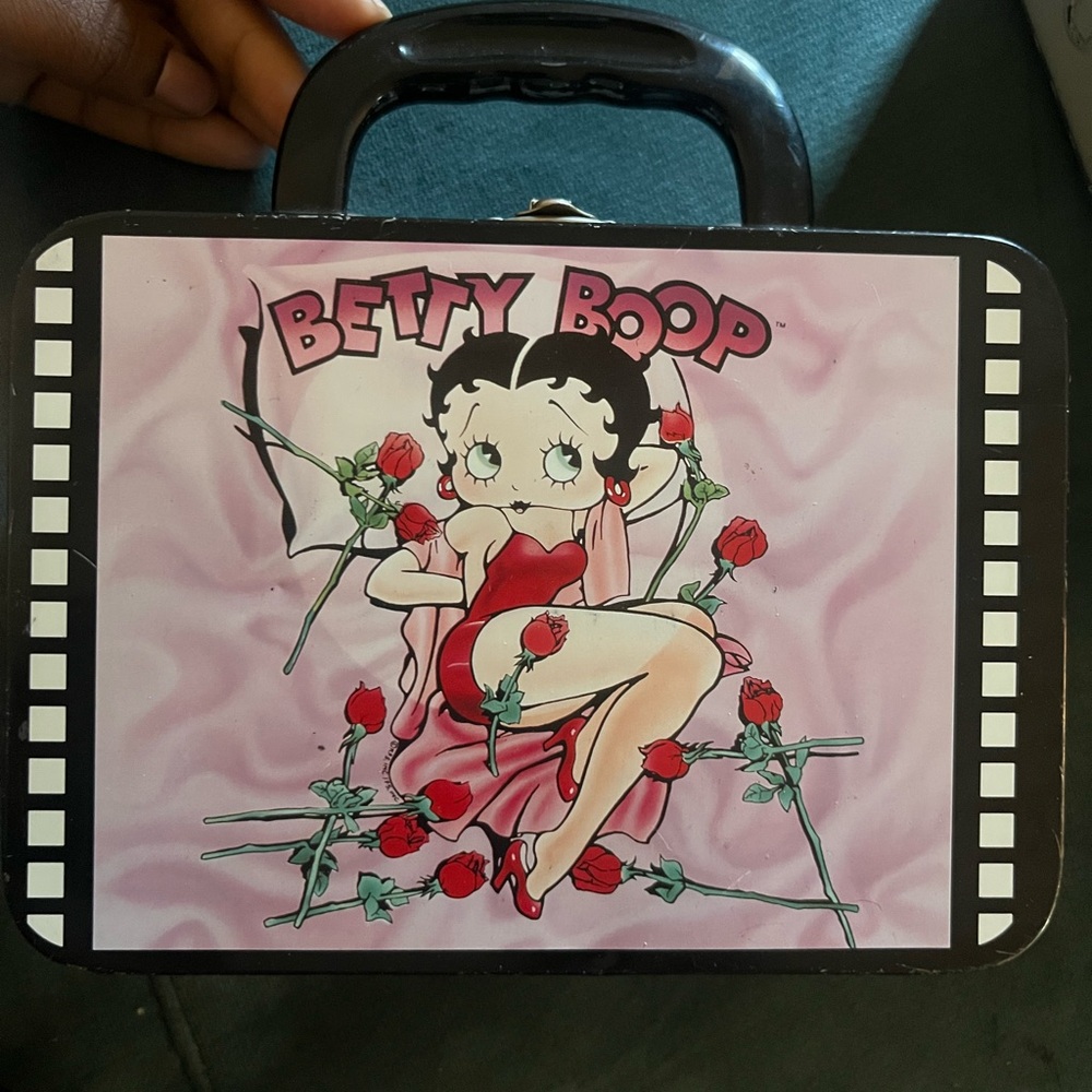 Betty Boop Pink and Red Lunchbox